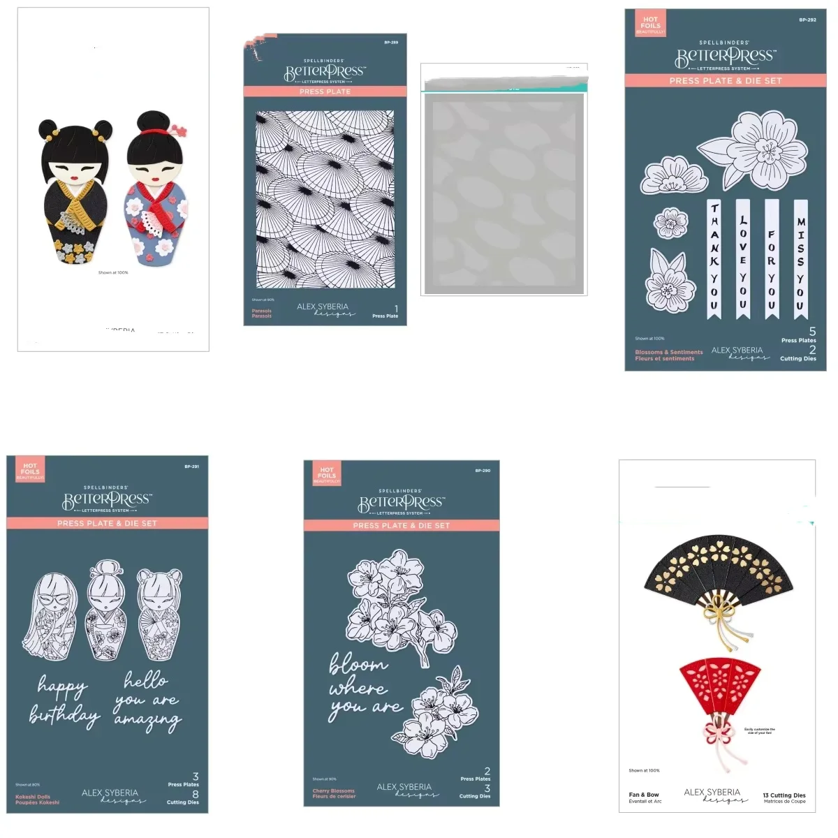 2025 novas bonecas kokeshi e flores placa de imprensa e corte morrer estêncil conjunto para fazer cartão scrapbook papel álbum artesanato suprimentos