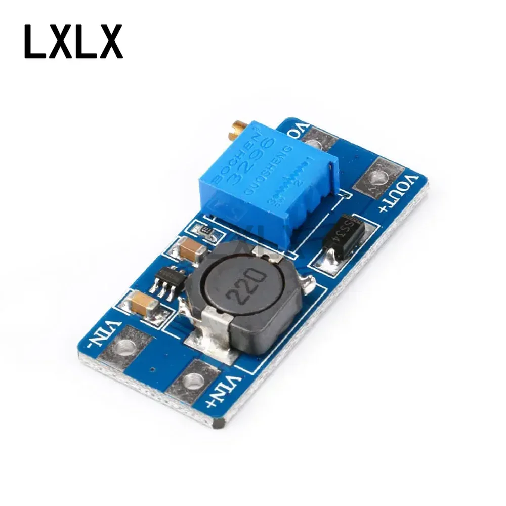 1PC MT3608 3608 DC-DC Adjustable Boost Module 2A Boost Plate Step Up Module 2V-24V To 5V 9V 12V 28V