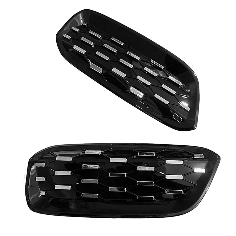 Car Front Bumper Grille Kidney Grill Mesh Cover For BMW I3 I01 LCI 2014-2020