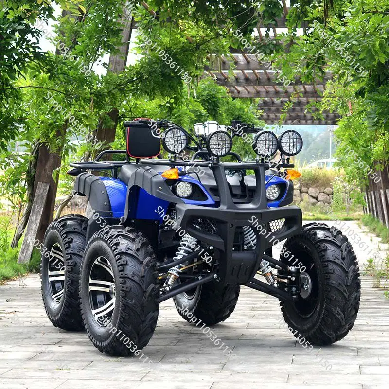 ATV four-wheel off-road four-wheel drive big bull all-terrain mountain bike motorcycle ATV electric snowmobile