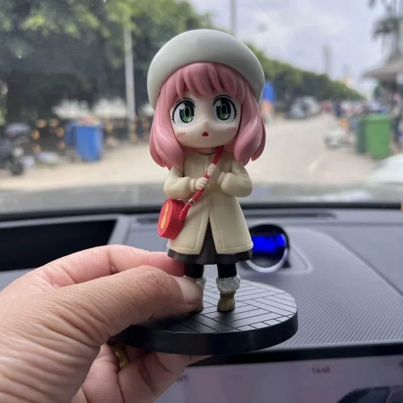 Kawaii SPY×FAMILY CODE: White Figure Anime Effigy Toy PVC Action Figure Desk Decoration Model Doll Holiday Gifts For Girls