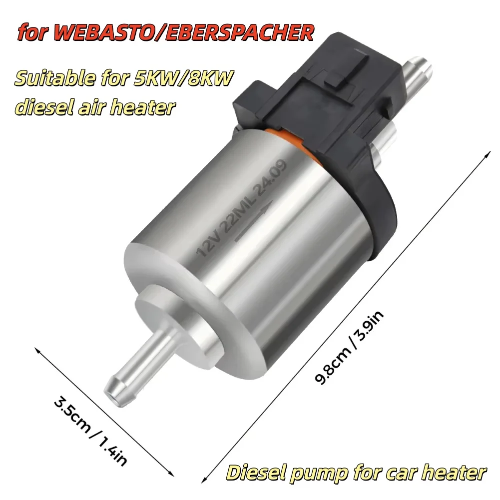 

Дизельный топливный насос 12 В для обогревателя автомобиля, совместимый с модельми Webasto и Eberspacher, сверхтихий с эффективным подогревом