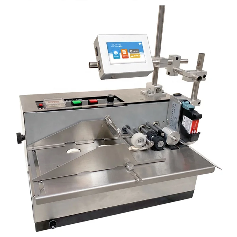 

Expiry Date Batch Number Hot Ink Roll Coding Machine for Food Pouch CERTIFICATION Printing