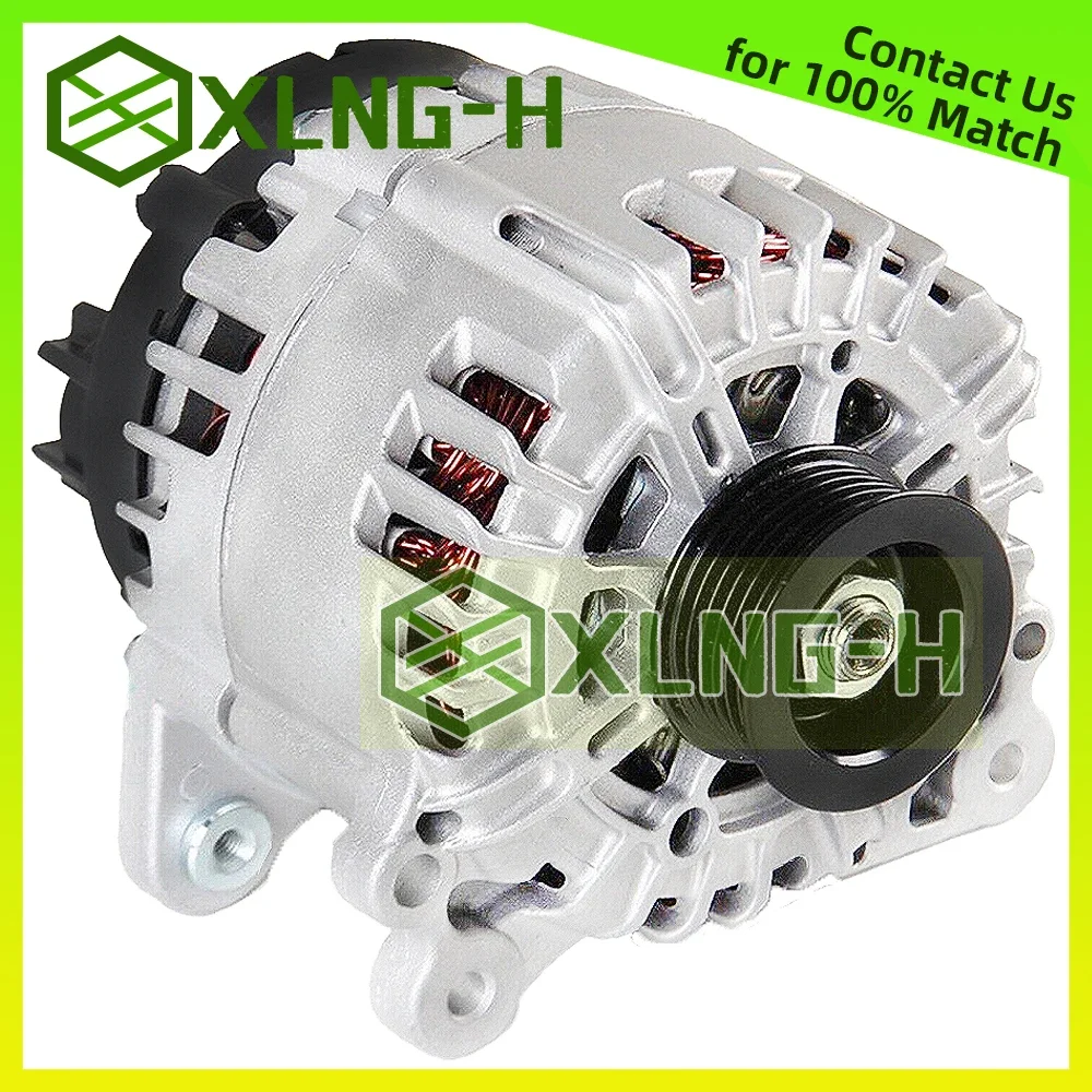 New Alternator for Audi A4 B8/A5 BF/Q5 8R 2.7 3.0 TDI Diesel 2007-2017,VALEO 439775 DRA0364 LRA03114 059903016J 059903016JX
