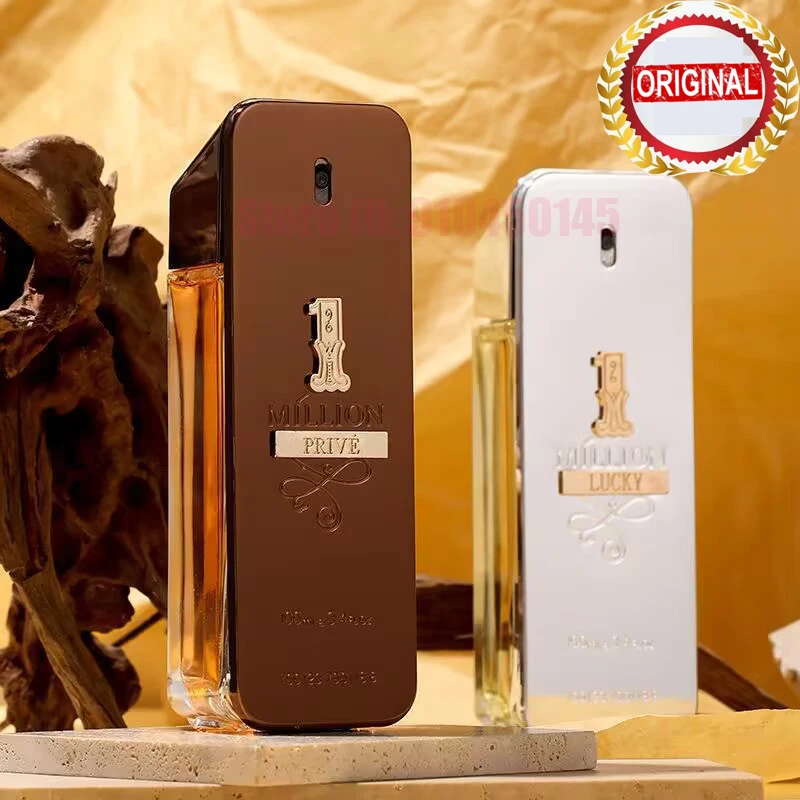 

100ml Perfume Golden Million Gold Brick Extrait - Men's Long-Lasting Woody Perfume Men's Perfume Pray Fragrance
