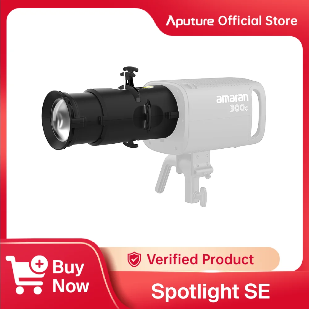 Amaran Foco SE Juego de montaje 19 ° /36 °   Modificadores de iluminación Lente Bowens Mount Accesorios para 100X-S 200X-S 150C 300C de Aputure