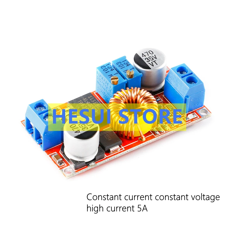 Constant current voltage high current 5A lithium ion battery charging LED drive XL4015 step-down power module