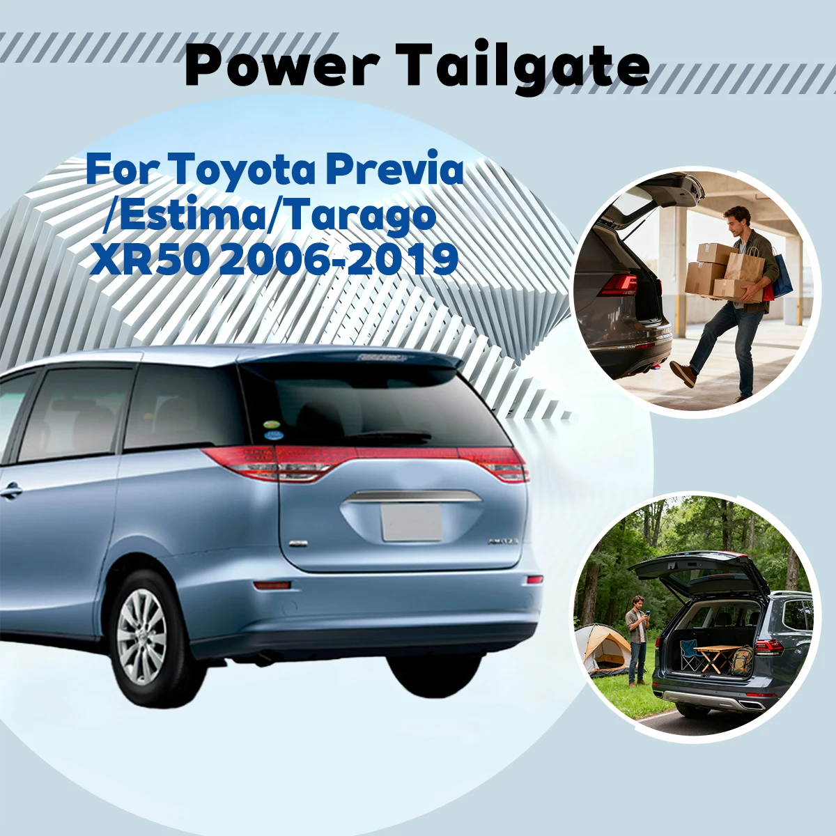 For Toyota previa/Estima/Tarago XR50 2006-2019 Automatic Lifting Electric Tailgate Lock Module Closing System Electric Tailgate
