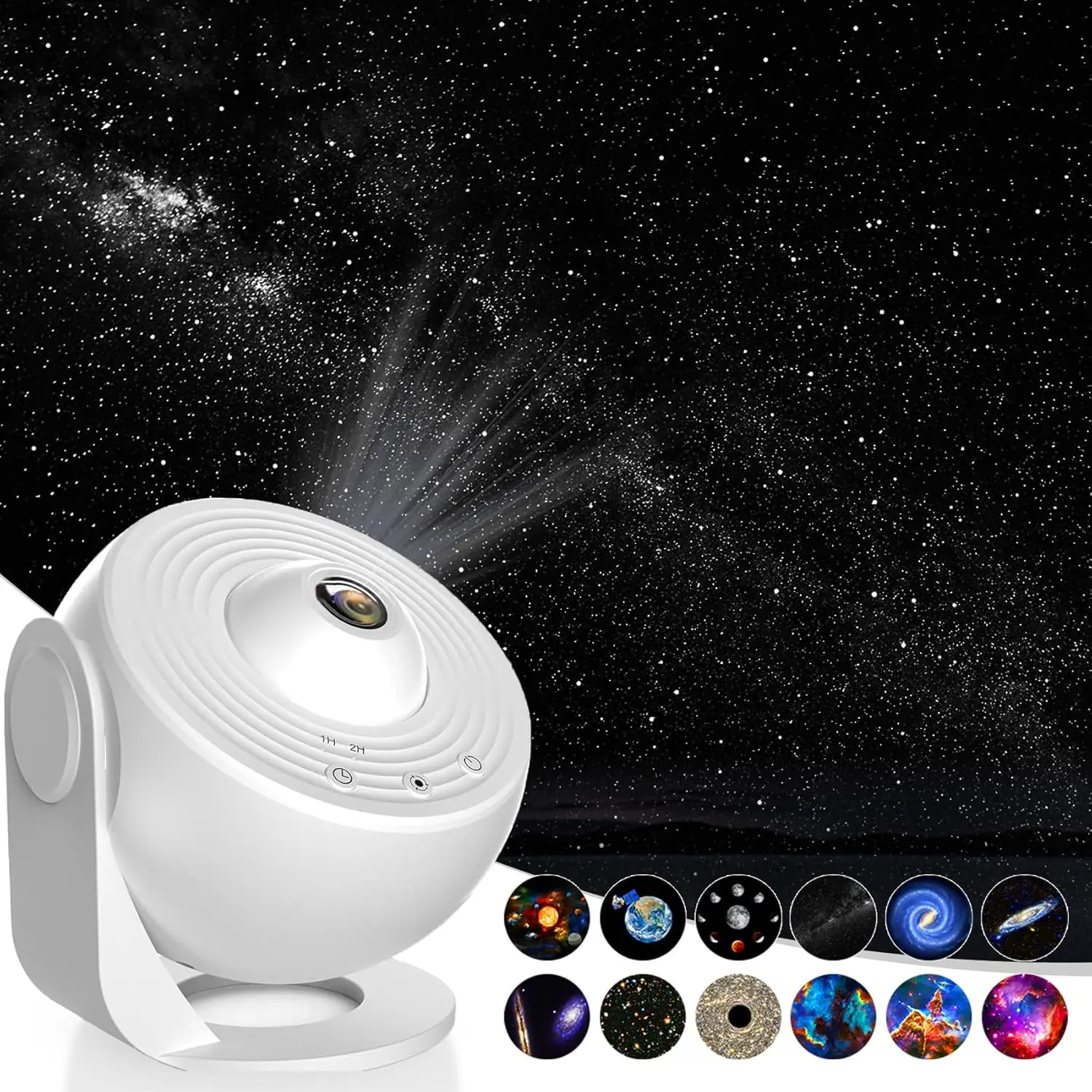 Star Projector Night Light Planetarium Projector 360° Rotate Starry Sky Projector Lamp for Bedroom Starry Sky Kids Adult Gift