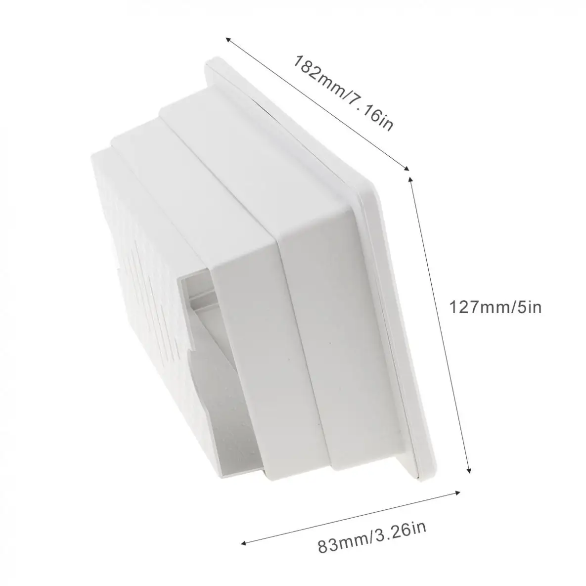 2X lente d'ingrandimento portatile bianca dello schermo del telefono cellulare di tipo Extension con staffa per cellulare