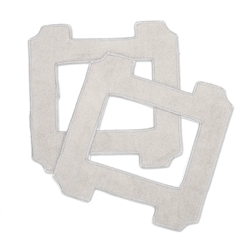B06B-8Pcs Mop Cloth Washable Mop Pads For Ecovacs WINBOT W1/W1 Pro Window Vacuum Cleaner Replacement Spare Parts Accessories