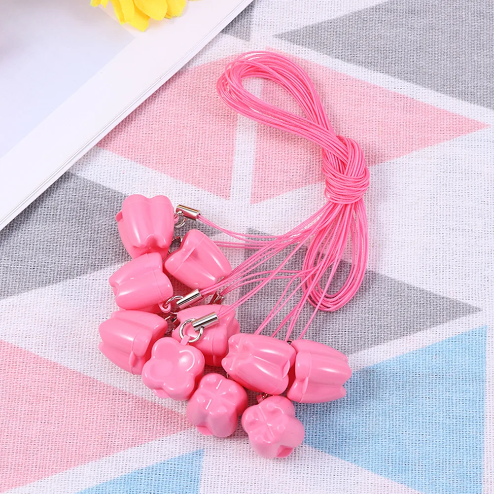 

12 pcs Storage Baby Holder Plastic Milk Collection Container Necklace Tooth Fairy Tooth Holder Case Fairy