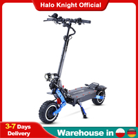 Halo Knight T108Pro Adult Electric Scooter 60V 6000W 38.4Ah Off Road Escooter 95km/h Fast Speed Foldable Top Powerful E Scooter