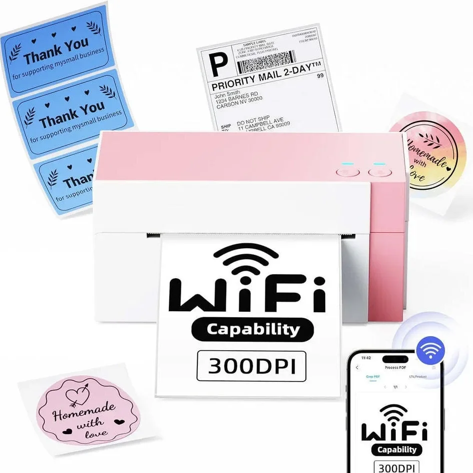 

2025 hot sale Phomemo Thermal WiFi Express Printer high definition electronic surface single machine multi-function barcode prin