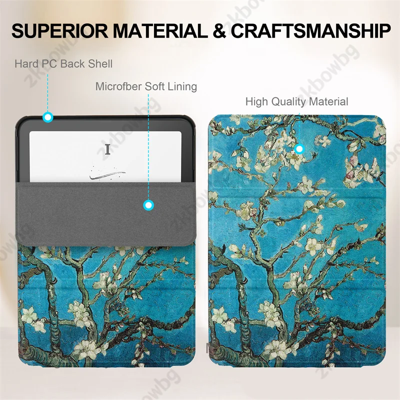 Etui z podstawką magnetyczną do Kindle Paperwhite 2024 12. generacji Colorsoft Signature Edition 7 cali SA569P SA58CB, osłona ochronna — zdjęcie produktu 5