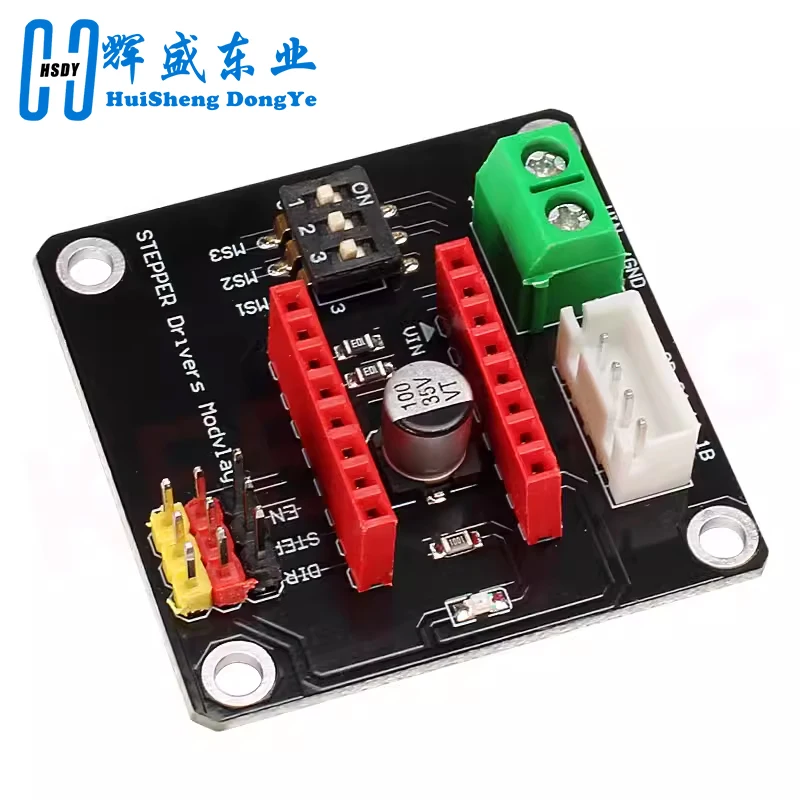 42 Stepper Motor Driver Expansion Board DRV8825 A4988 3D Printer Control Shield Module For Arduino  Ramps1.4 DIY Kit