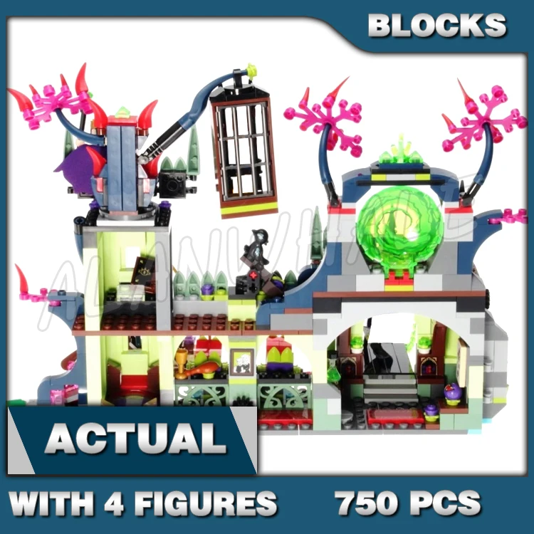 750pcs Fairy Elves Breakout from the Goblin King's Fortress 10699 Building Blocks Children toys Brick Compatible with Model