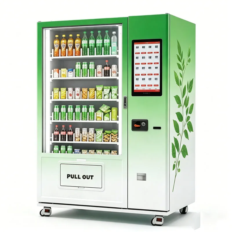 

Intelligent Combo Vending Machine for Snacks Soft Drinks and Daily Essentials Wholesale Customized