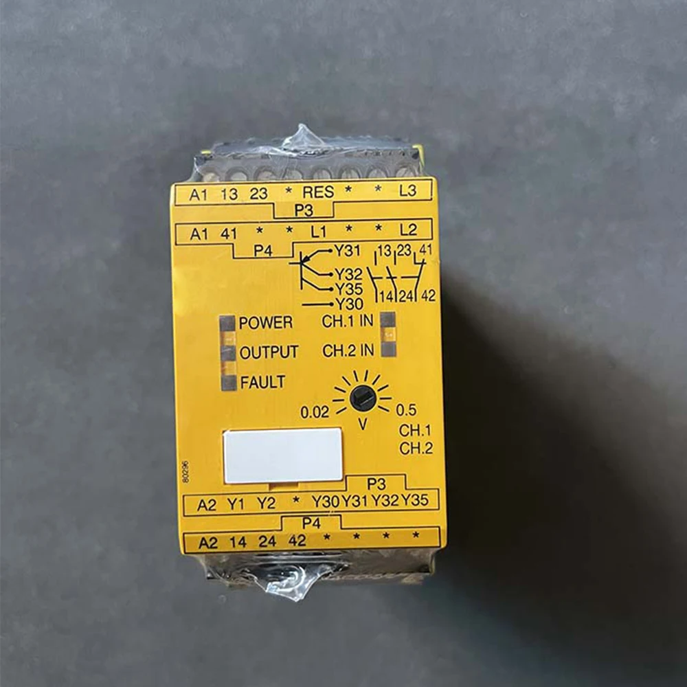 Brand New For Pilz PSWZ X1P 777949 0.5V /24-240VACDC 2n/o 1n/c 2so Safety Relay Control Module