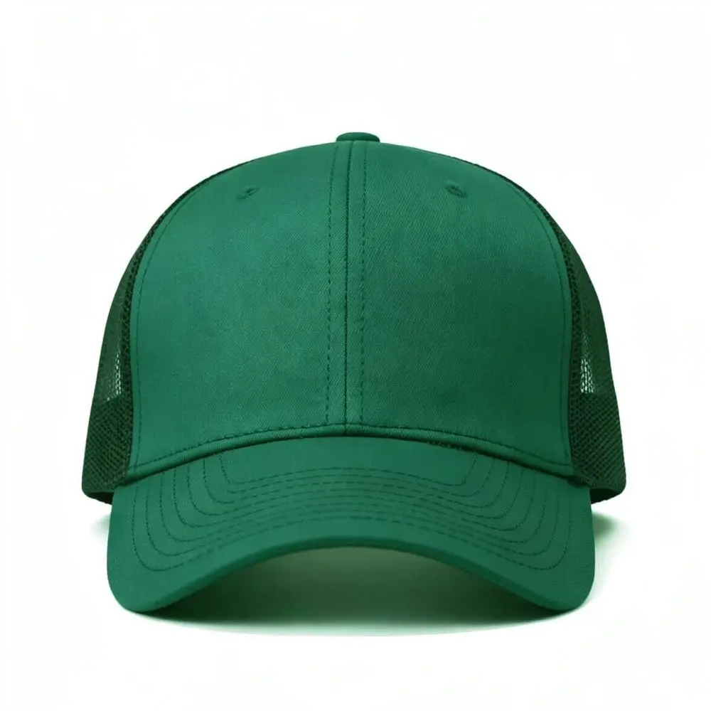 Unisex Mesh Trucker Hat Custom Logo Adjustable Baseball Cap Outdoor Sun Shade Hat Summer Casual Travel Breathable Headwear