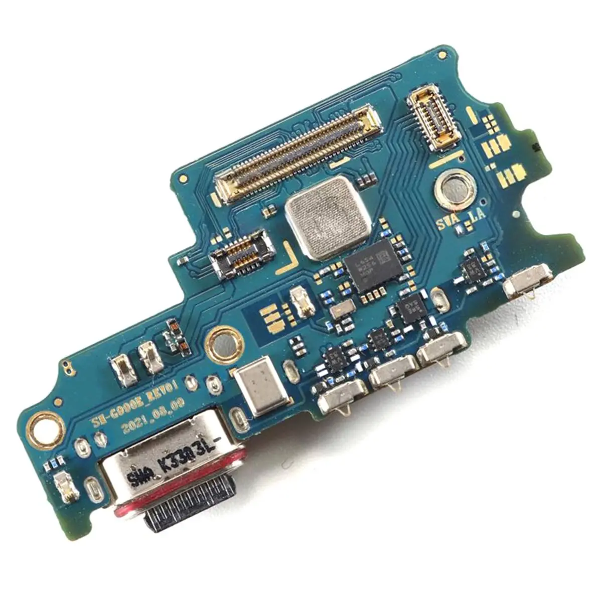 HOUSEHOLD*GOOD Charging Board for Galaxy S21 Fe SM-G990E S21Fe USB Charge Port Jack Dock Connector Charging Board Repair Parts