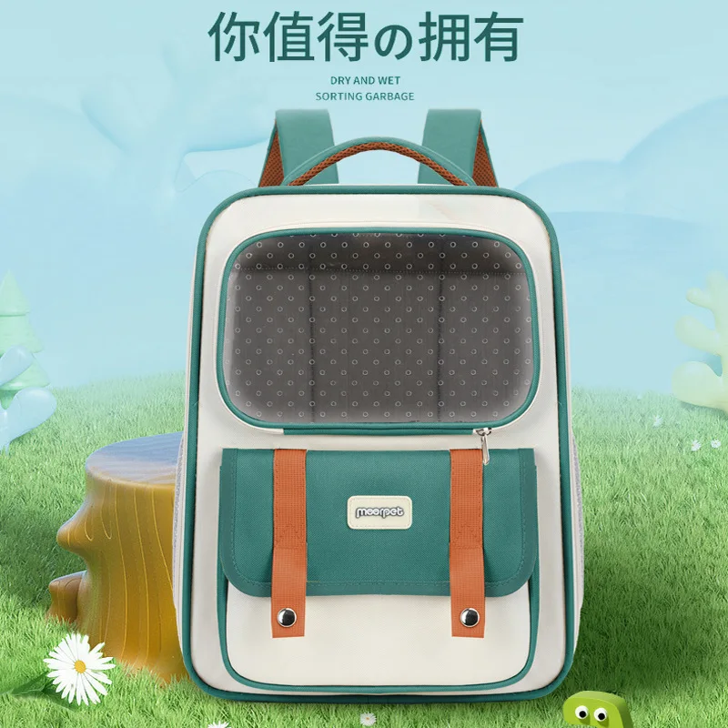 

Cat Carrier Bags Outdoor Travel Backpack For Cat Small Dogs Transport Carrying Outing Travel Cat Backpack Carriers With Cushion