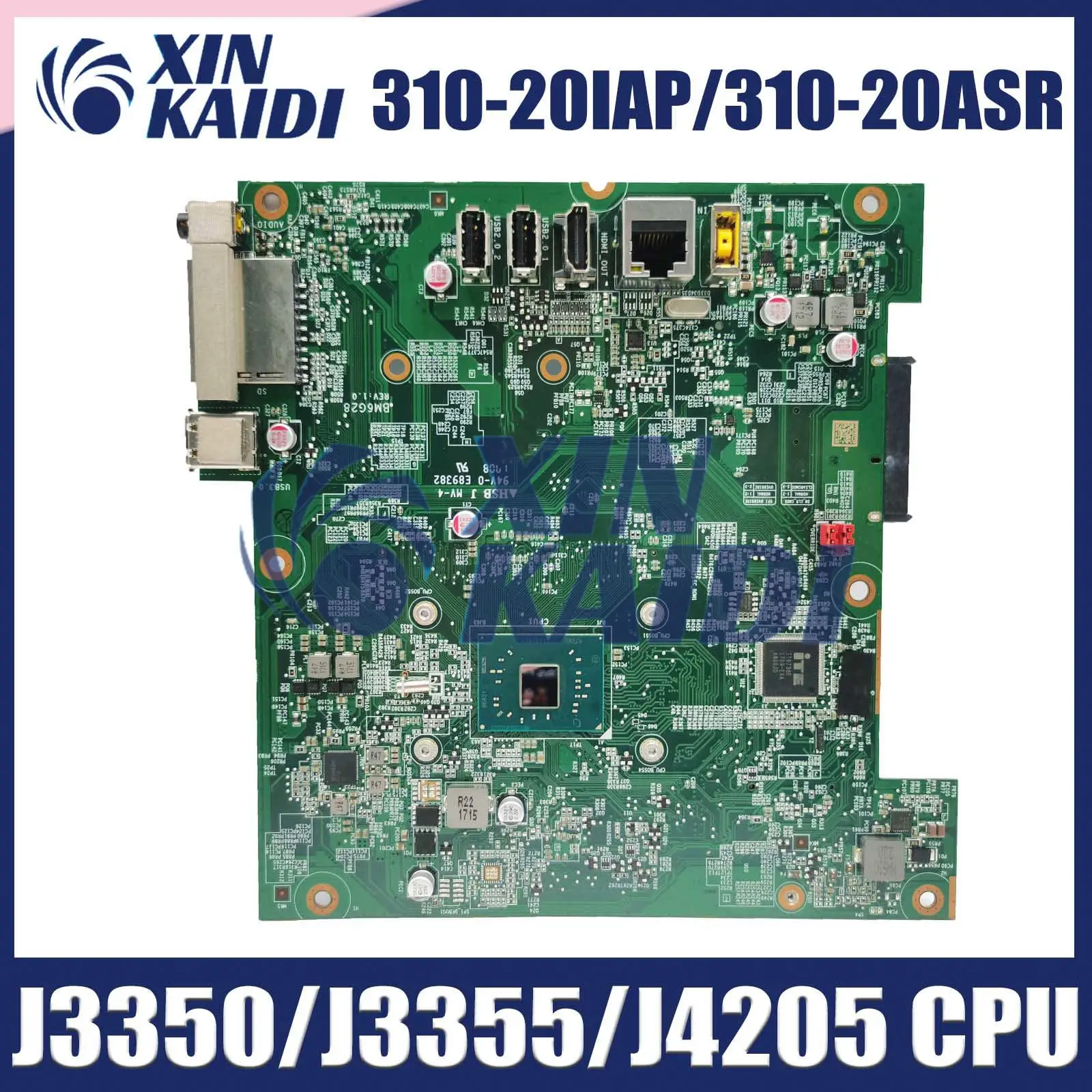 Computer Mainboard For Lenovo Ideacentre AIO 01GJ213 IAPLSB 310-20IAP/310-2 REV:1.0 All-in-One Motherboard J3350/J3355/J4205 CPU