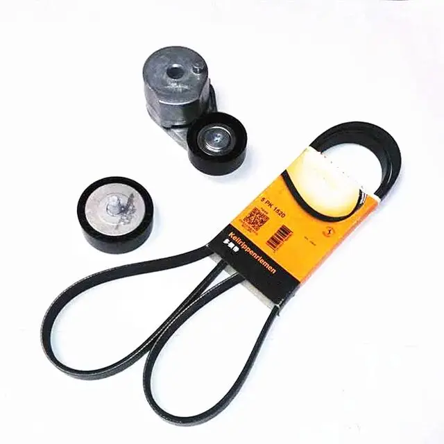 Auto parts High quality Alternator fan belt Kit Generator tensioner Idler Pulley For SAIC MG3 MG5 1.5L ROEWE 350  5PK1520