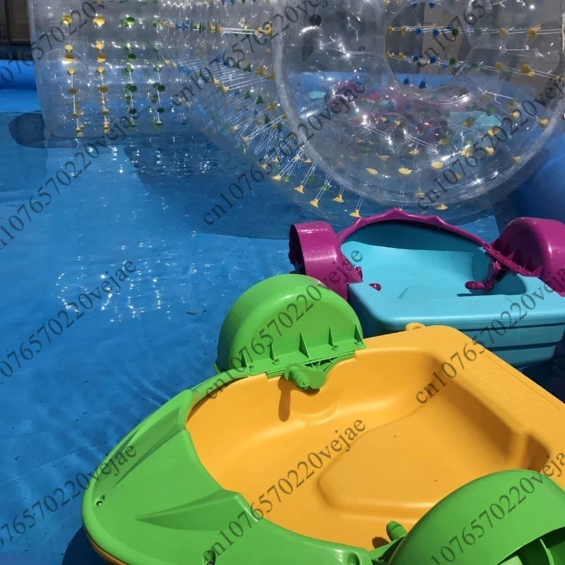 hand cranked water  inflatable pool swimming pool non inflatable battery boat cartoon animal collision
