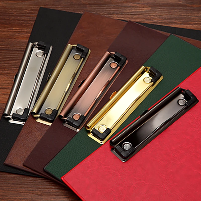 2 Stück Metall-Klemmbrettklammern, Aktenordnerklammern, Binder-Clips mit Schrauben, Papieraufbewahrung, Organizer, Schulbedarf, Bürobedarf – Detail 1