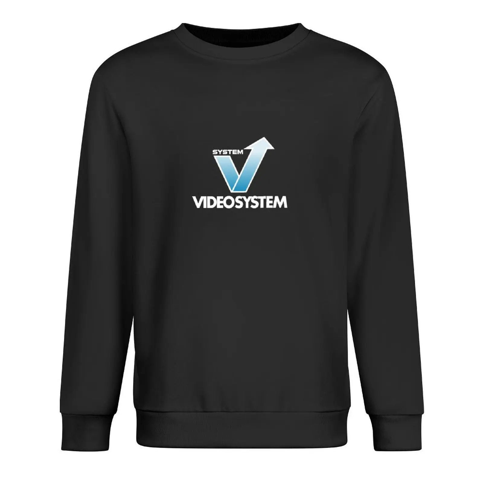 

Video System (ビデオシステム) Logo Pullover tracksuits mens clothes men's clothing anime clothing autumn sweatshirt