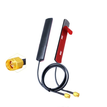 GSM-antenne 868 mhz 915 mhz gelijmde strip 868 m patchantenne SMA-mannelijke connector Antenne 3 meter Kabel 868 mhz 915 IOT antenne antenne