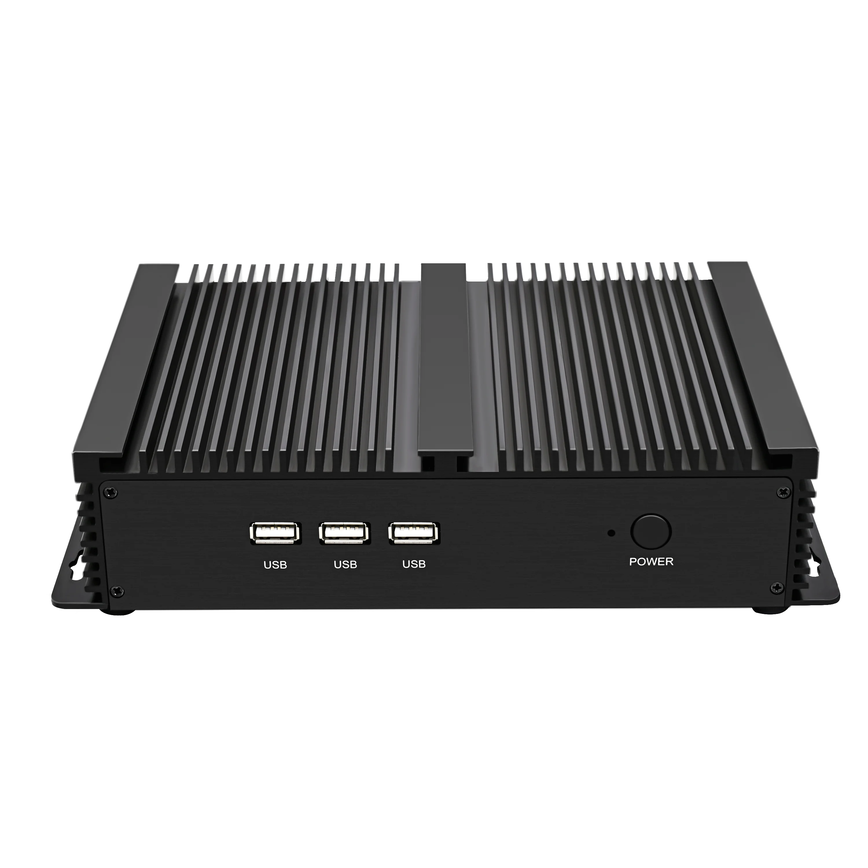 Industrial Computer Intel i7-1165G7 i5-1135G7 Fanless Mini PC System Barebone 2xDDR4 Ram Slot HDMI VGA 7*USB WiFi Metal Case