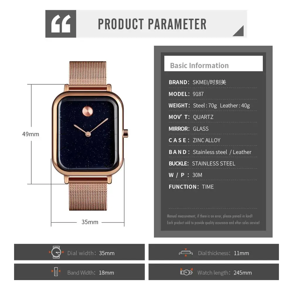 Luksusowy zegarek Fashion Square Starry Quartz kalendarz ze stali nierdzewnej data zegar prezent zegarki dla mężczyzn reloj часы мужские