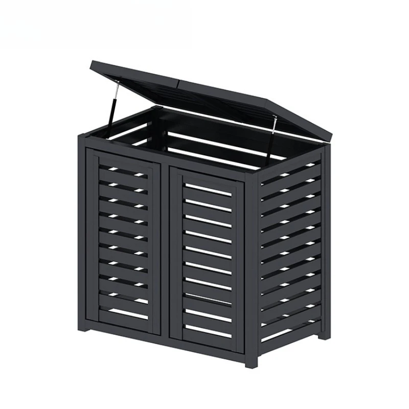 Waterproof aluminum trash can lid  Outdoor furniture Protection Weathering wheel trash can lid