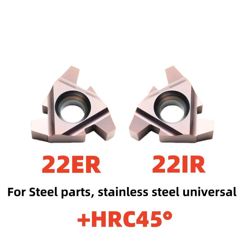 5PCS 16ER 16IR 22ER 22IR 4 5 6 8 10 12 14 16 ACME Thread Turning Tools Blades CNC Lathe Cutting Carbide Inserts  Thread Tool