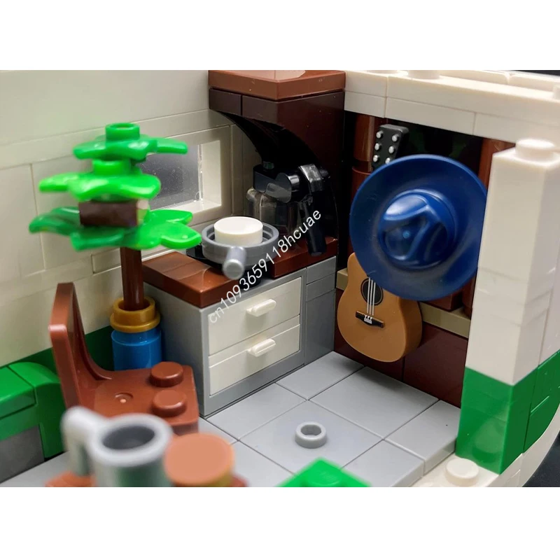 ตัวต่อ MOC 730 ชิ้น รถแลนด์ครุยเซอร์ ซิตี้แชมเปี้ยนส์ รุ่นปี 1990 ของเล่นสร้างสรรค์สำหรับเด็ก ชุดตัวต่อ DIY ของขวัญคริสต์มาส