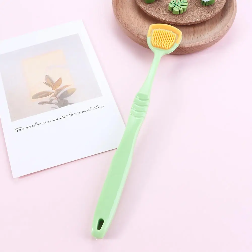 Tête de brosse douce pour l'hygiène buccale, élimine l'halitose, nettoyeur de langue, grattoir à langue, brosse pour livres oraux