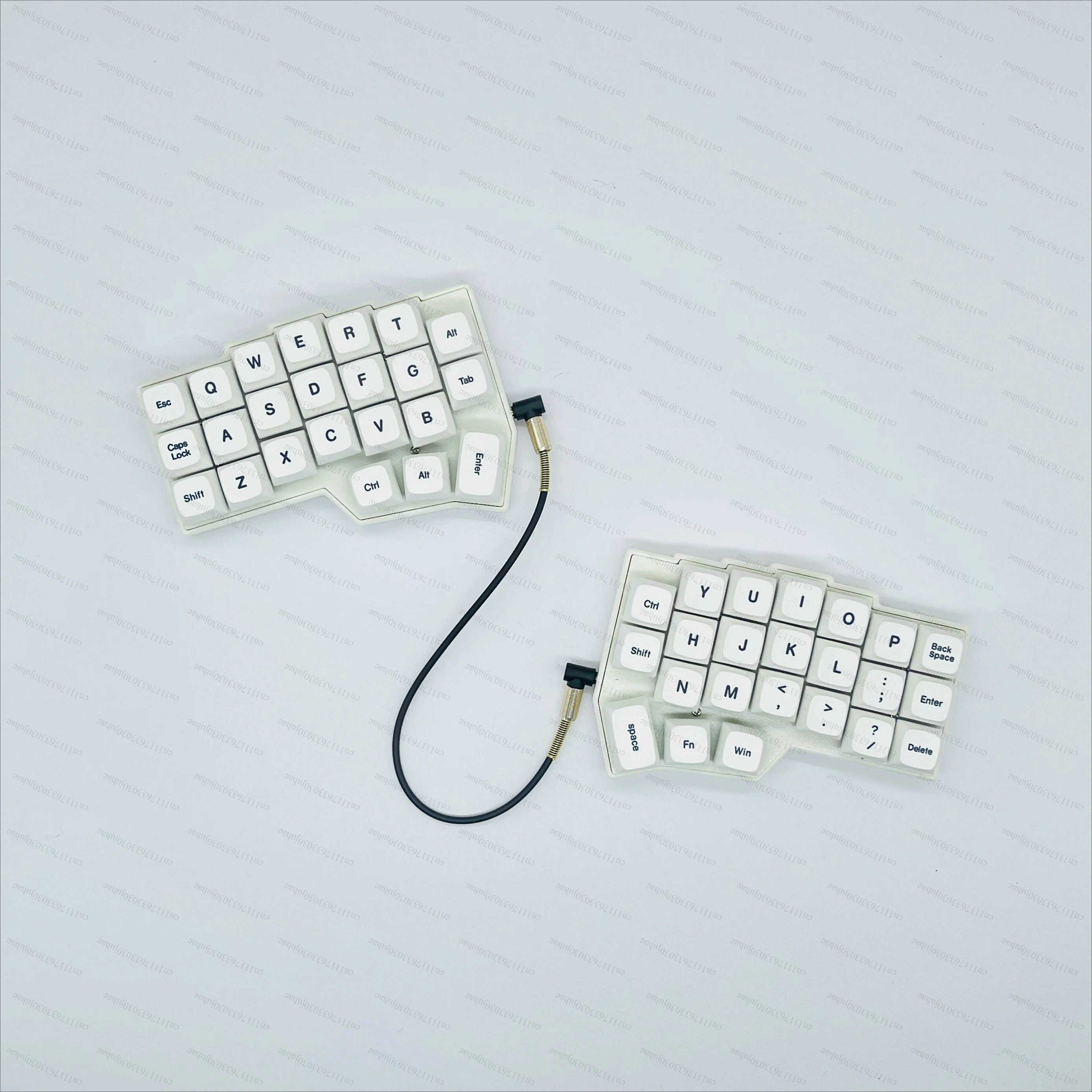 V2 36keys Wired Split Mechanical Keyboard Hot-swap Kit PLA Printing Shell QMK Firmware 3X5 MX Mini Keyboard