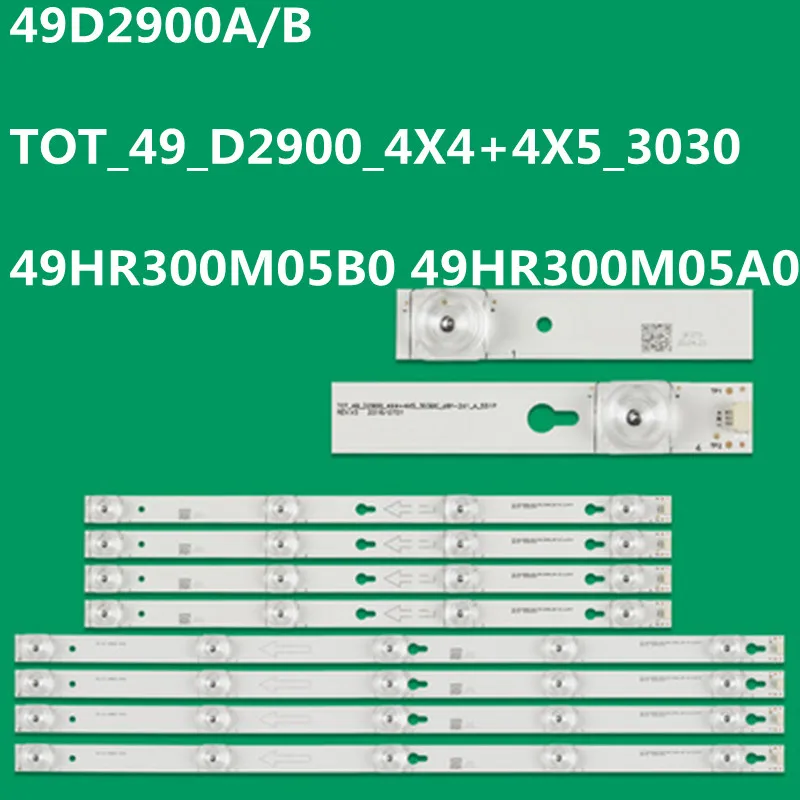 Tira de luces LED, accesorio para D49A810U D49A730U 49A660U D49A630U 49A620U tot_49 _ d2900 _ 4x4 + 4X5_3030C-d6-2d1-A-4S1P/5SIP 49US6016 49UT6006, novedad