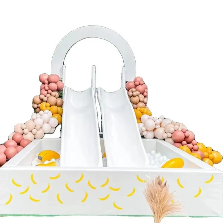 

The school playground's commercial ball pit soft games encourage children's fun and activities