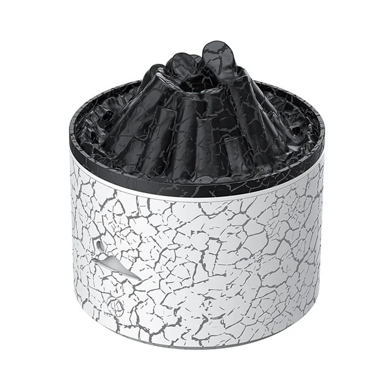 

Аромадиффузор ABVI-180 мл с эффектом вулкана и пламени, имитацией медуз, 7-цветной LED-подсветкой, автоматическим отключением, для дома и офиса, белый