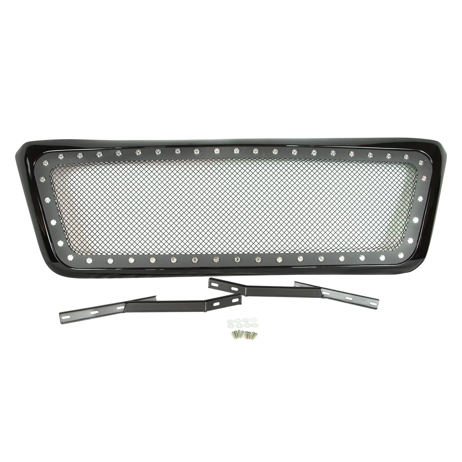 

Car Front Grill for 04-08 Ford F-150,Gloss Black Grille