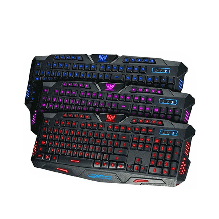 

Popular item: M200 three-color backlight wired keyboard, LOL esports mouse, gaming mechanical feel.