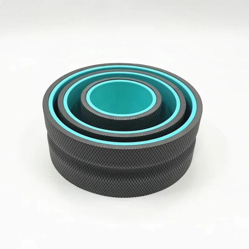 

3-Piece Yoga Wheel for Back Pain Sign Wheel + Foam Roller for Yoga Training