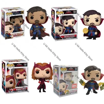 Funko Pop 漫威奇異博士緋紅女巫可動人偶模型 動畫限定版 收藏紀念品 桌面擺件 8 最佳銷售 流行奇蹟 - №5