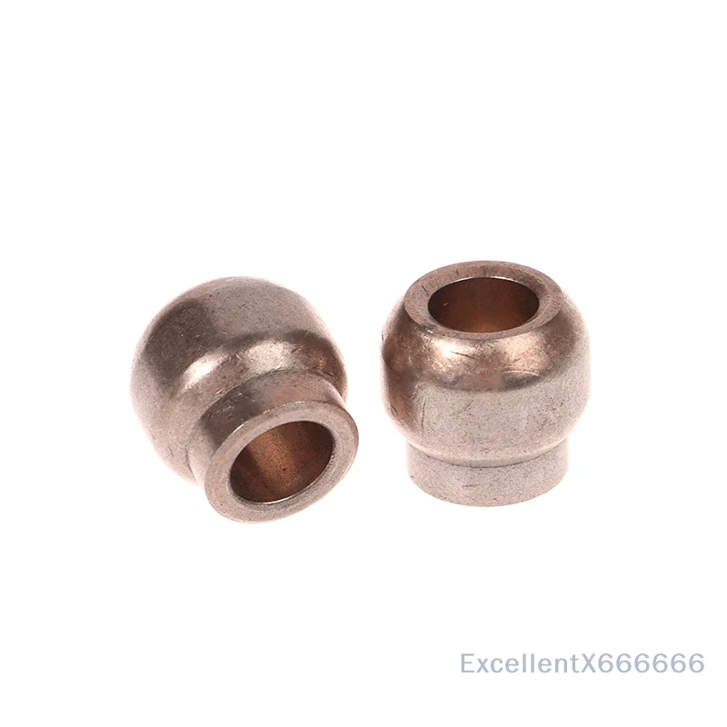 1PC 10mm Hole Iron Copper Alloy Bearing Bush 20mm Outer Diameter Spherical Washing Machine Fan Motor Rotor Stator Slide Bushing