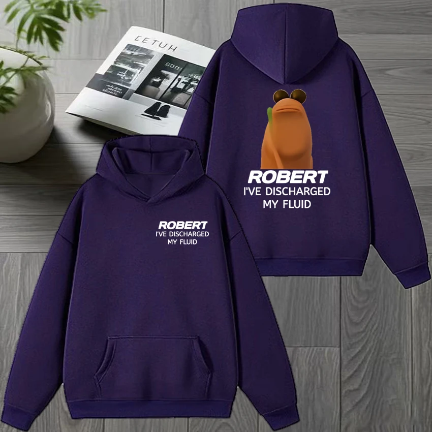 Funny Humor Marcus the Worm Double Sided print Hoodie 2025 Men women harajuku Cartoon Sweatshirt Unisex Fleece Casual pullover - Image 6