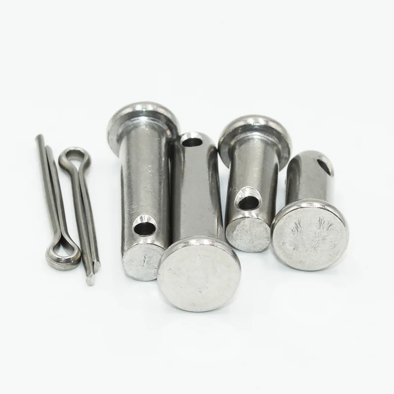 Splint-Set aus Edelstahl 304, mit Lochstift, Schaft, flacher Kopf, zylindrischer Stift, Steckerstift, Positionierungsstift, M3M4M5, M6, M8M10M12 ~ M20 – Detail 7