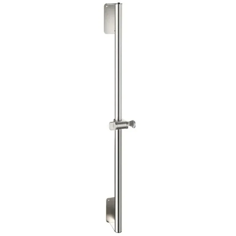 

Stainless Steel 31.5-Inch Shower Sliding Bar Drilling-free Bathroom Accessories Brushed Nickel Mounted Adjustable Sliding Bar